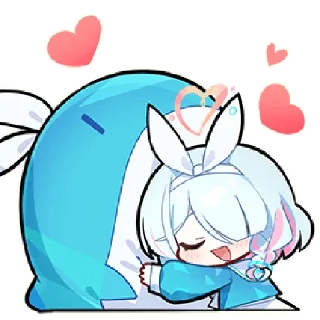 Sticker from 蔚蓝档案1 @zhaxia_cn