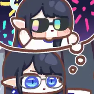 🤔 emoji 蔚蓝档案 动态 夏莱 1 @myadestes Telegram sticker 6 of 6