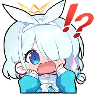 😱 emoji 蔚蓝档案1 @zhaxia_cn Telegram sticker 8 of 112