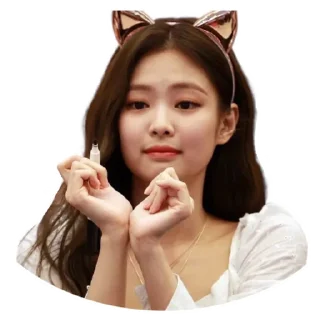 ❤️ emoji Jennie Kim @Stickersey Telegram sticker 14 of 25