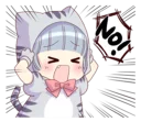 😫 emoji Pretty cat ear boy @reilostickers Telegram sticker 22 of 41
