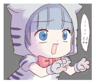 🐱 emoji Preety cat ear boy — @slyhterin Telegram sticker 24 of 41