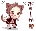 Sticker from Naughty cat ear boy @stickerscar