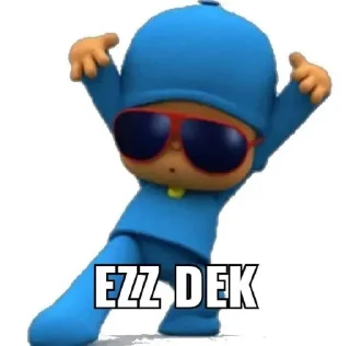 🥏 emoji pocoyo pocoyo Telegram sticker 8 of 33