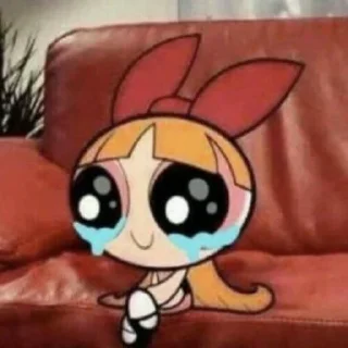 😢 emoji Powerpuff Girls Telegram sticker 15 of 34