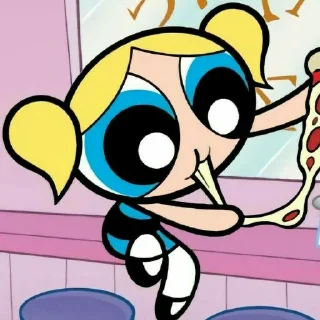 🍕 emoji Powerpuff Girls Telegram sticker 13 of 34