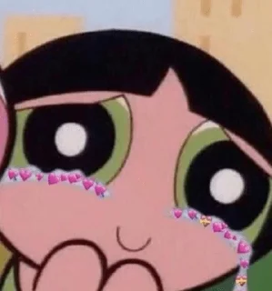 Sticker from Powerpuff girls