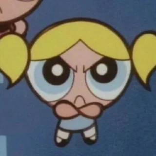 😠 emoji Powerpuff Girls Telegram sticker 10 of 34