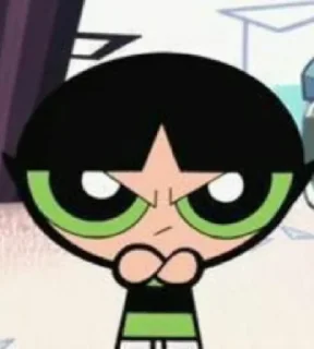 Sticker from Powerpuff girls