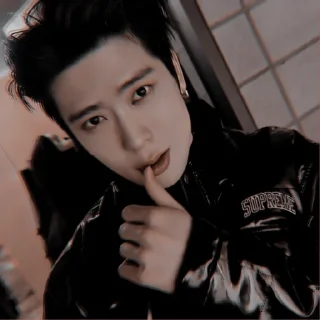 🦅 emoji Dark jaehyun by @stickernct Telegram sticker 6 of 30