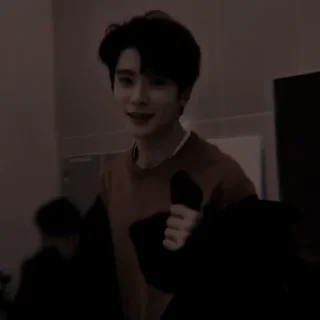 🦅 emoji Dark jaehyun by @stickernct Telegram sticker 15 of 30