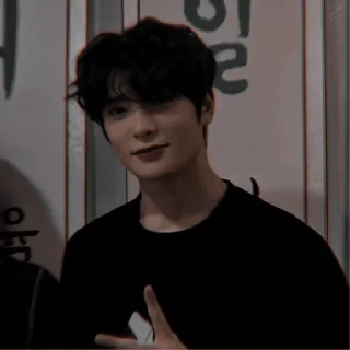 🦅 emoji Dark jaehyun by @stickernct Telegram sticker 12 of 30