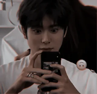 🦅 emoji Dark jaehyun by @stickernct Telegram sticker 9 of 30