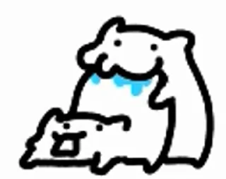 🤤 emoji 快乐狗 AG官网 @AFFJ9 Telegram sticker 14 of 50
