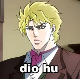 😁 emoji Dio Telegram sticker 5 of 8