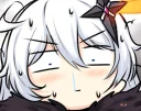 😮 emoji 崩崩崩四格表情包 Telegram sticker 6 of 41