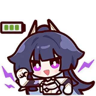 🔋 emoji 崩坏3·终焉归始 by @Karako_c Telegram sticker 6 of 20