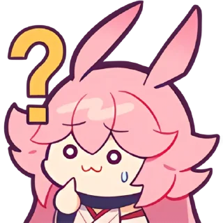 ❓ emoji 崩坏3rd·天穹流星 Telegram sticker 11 of 12