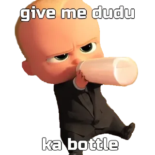 Sticker from Baby boss 🍼🍼 @r_squared_rishabh