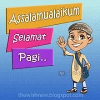 Sticker from Selamat pagi