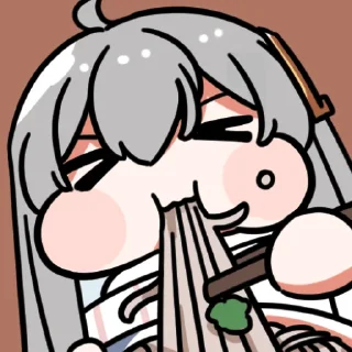 🍜 emoji 萝莉斯增强包 Telegram sticker 6 of 107