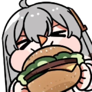 🍔 emoji 萝莉斯增强包 Telegram sticker 1 of 107