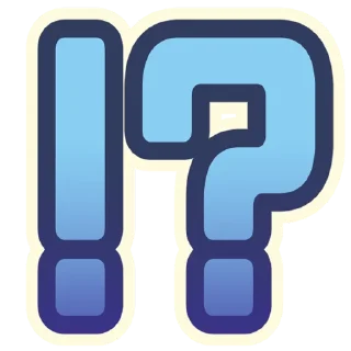 ⁉️ emoji Suisei  (Youtube) Telegram sticker 21 of 30