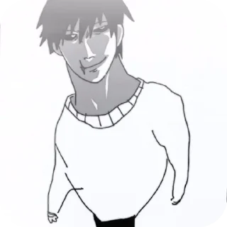 👂 emoji Gintoki sakata Telegram sticker 21 of 99