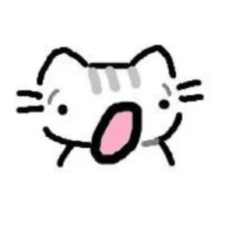 🐱 emoji cat memes @yoijungwon Telegram sticker 3 of 69