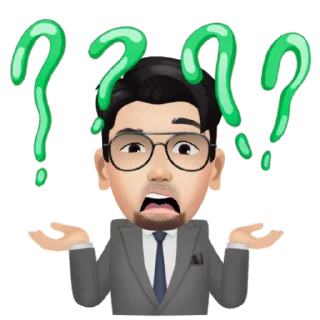 🤔 emoji DoT expression Telegram sticker 10 of 53