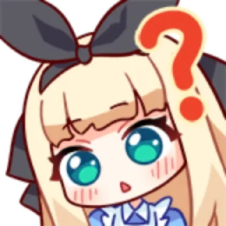 ❓ emoji 物述未来(？) Telegram sticker 20 of 27