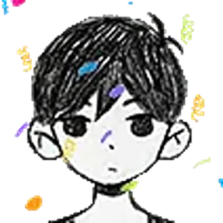 🥳 emoji Omori Telegram sticker 11 of 27