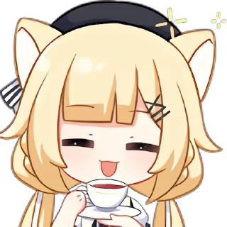 🍵 emoji mayumi Telegram sticker 13 of 35