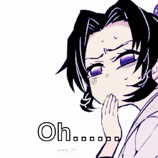 😨 emoji Shinobu Telegram sticker 21 of 39