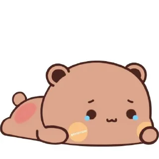 Sticker from cute