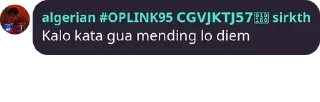 Sticker from Jennie's bf