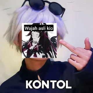 Sticker from Kio cosplay