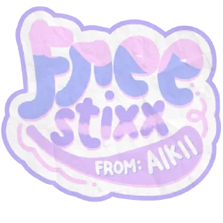 Sticker from Free Treat Pretty ៹°. from Aiikii — 福♡.