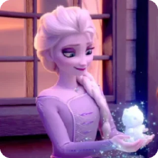 😄 emoji Elsa Frozen Telegram sticker 5 of 24