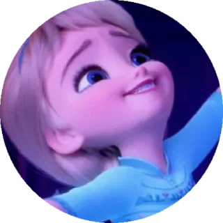😜 emoji Elsa Frozen Telegram sticker 23 of 24