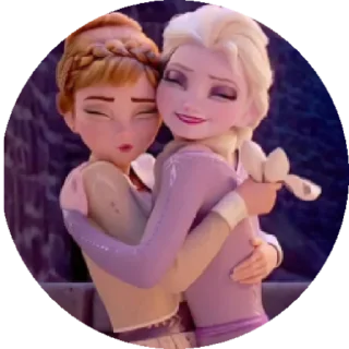 Sticker from Elsa Frozen