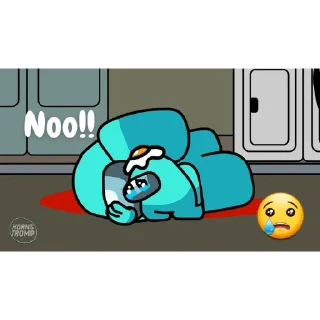 😢 emoji Among Us Telegram sticker 22 of 36