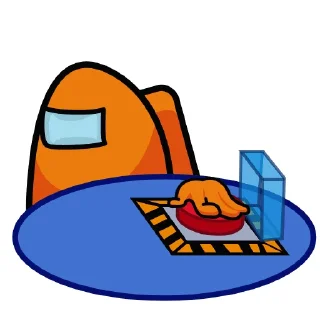 🧐 emoji Among Us Telegram sticker 11 of 36