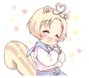 ☺️ emoji Boy of a squirrel @stickerscar Telegram sticker 9 of 40