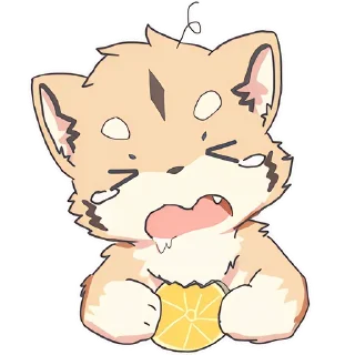 🍋 emoji 小守 Telegram sticker 18 of 32