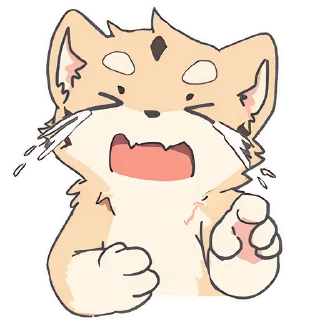 😭 emoji 小守 Telegram sticker 9 of 32