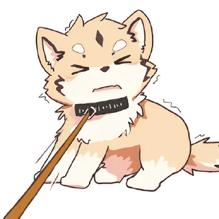 😣 emoji 小守 Telegram sticker 7 of 32