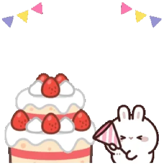 💬 emoji 白兔君的招呼 全螢幕貼圖_kal Telegram sticker 19 of 24