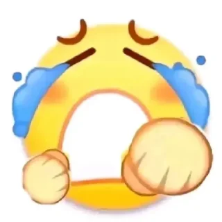 😭 emoji 🤣 @ohmy_ygly Telegram sticker 10 of 12