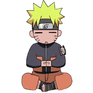 🥷 emoji Naruto Shippuden. @Anime_Sticker_noob Telegram sticker 15 of 120